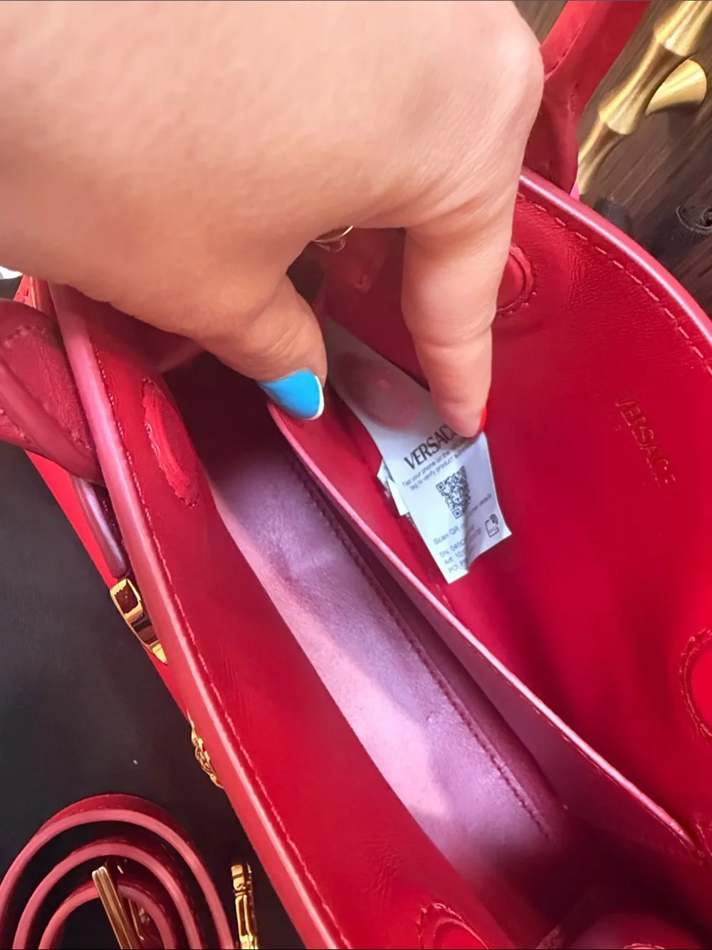 ❤️🔥 Versace Medusa '95 Tote Leather Bag 🔥❤️NEW
